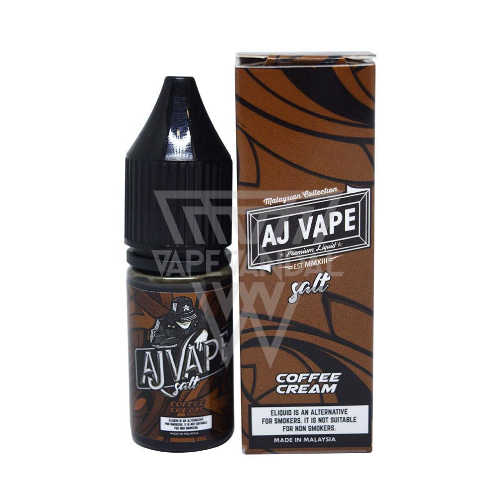 AJ Vape Coffee Cream Salt Nicotine Vape Vandal Best vape e