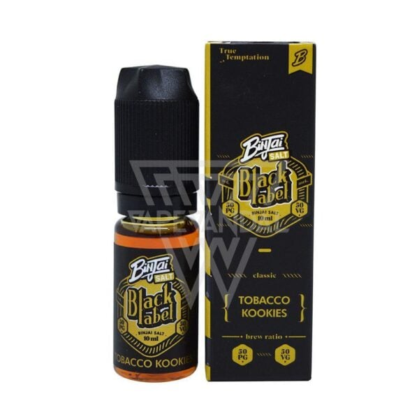 Binjai - Tobacco Kookies (Black Label) Salt Nicotine