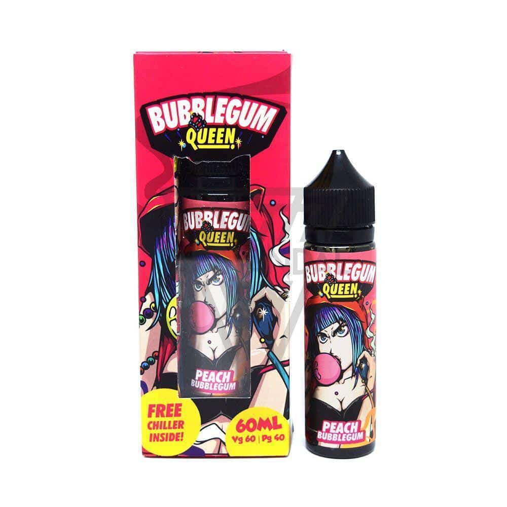 Bubblegum Queen - Peach Bubblegum - Vape Vandal - Best vape e-liquids, disposable pods, shisha, heets and more Bubblegum Queen - Peach Bubblegum - Vape Vandal - Best vape e-liquids, disposable pods, shisha, heets and more