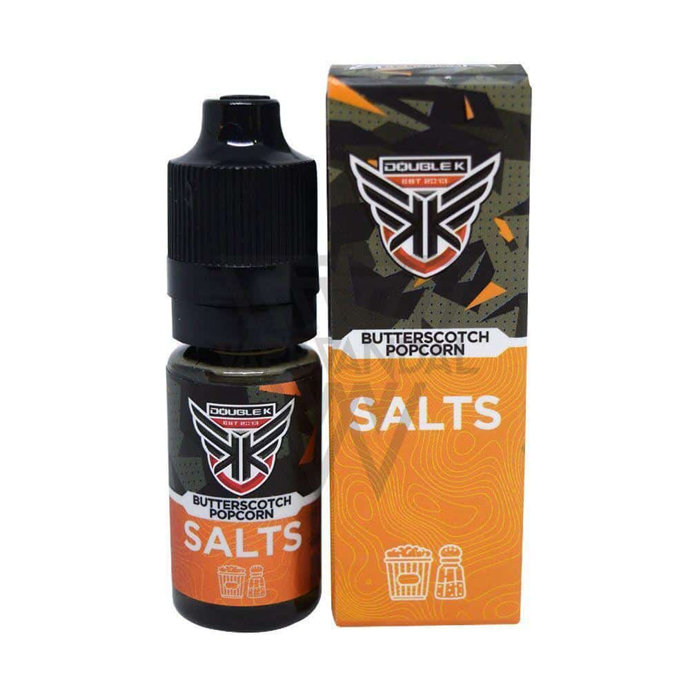 Double K Butterscotch Popcorn Salt Nicotine Vape Vandal Best vape