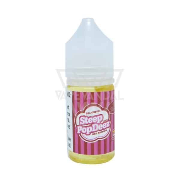 Steep Vapors - Pop Deez Red Edition (Strawberry Shortcake Caramel Popcorn) Salt Nicotine