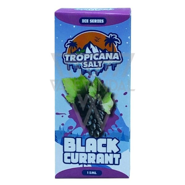 Tropicana Salt - Blackcurrant Salt Nicotine (Ice Series)