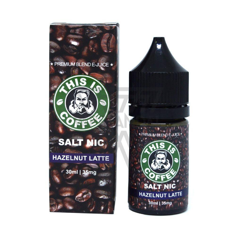 This Is Coffee Hazelnut Latte Salt Nicotine Vape Vandal Best vape