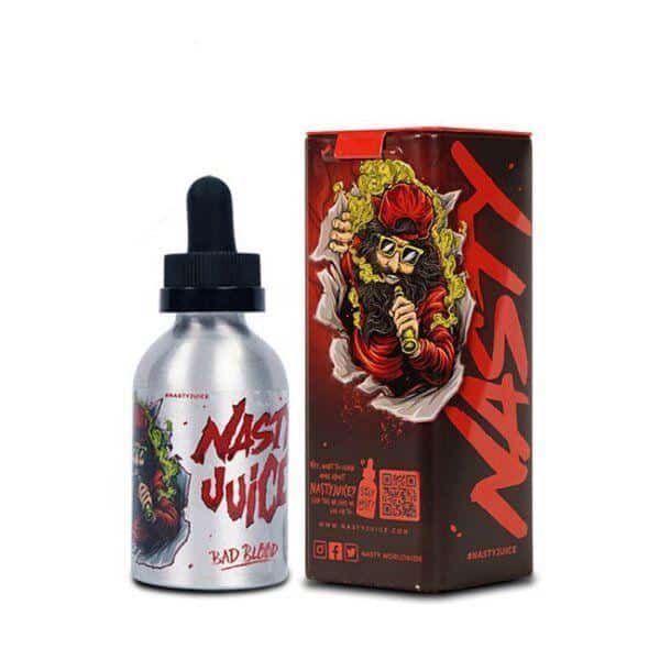 Nasty Juice Bad Blood (Red) (Low Mint Series) The Mix of Blackcurrant
