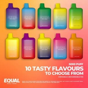 EQUAL PULZ 5000 PUFFS DISPOSABLE VAPE POD